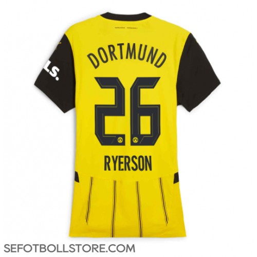 Borussia Dortmund Julian Ryerson #26 Replika Hemmatröja Dam 2024-25 Kortärmad